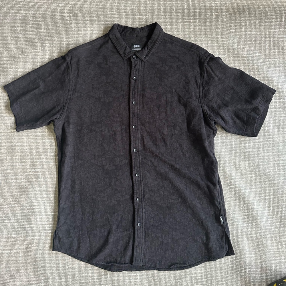 Publish Men's Dark Gray Casual Button Down Shirt size XL